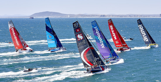 team AkzoNobel  in Volvo Ocean Race 2017-18.