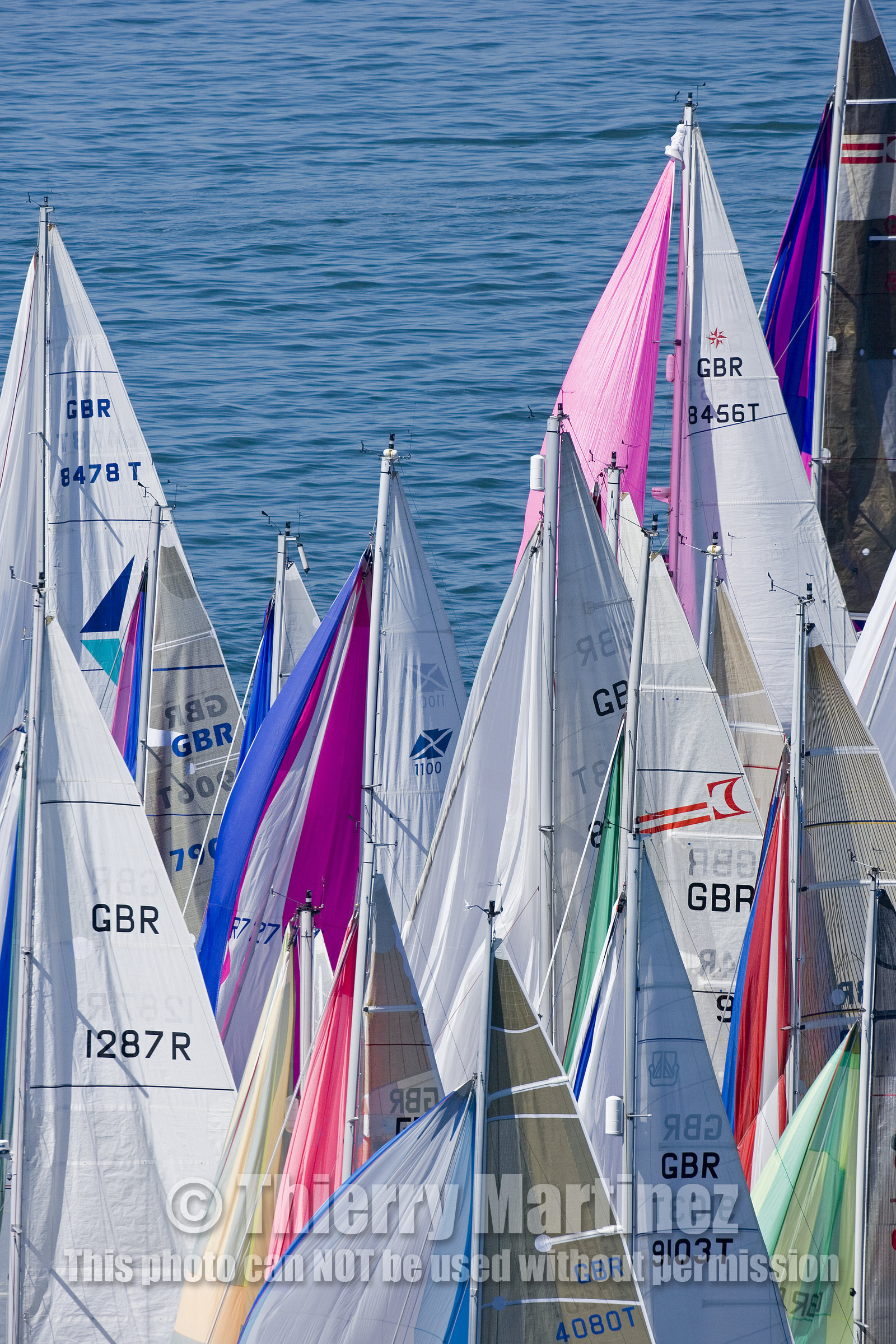 ROUND THE ISLAND RACE, ISLE OF WIGHT-UK . 3  June 2006.