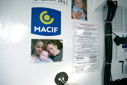 2012 13 VENDEE GLOBE. François Gabart (FRA) MACIF  Winner .