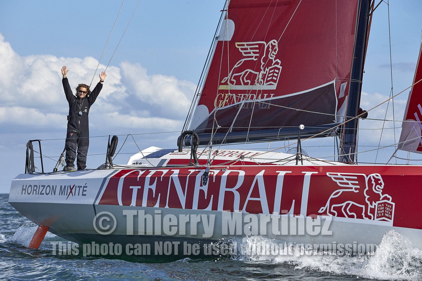 Isabelle JOSCHKE CLASS 40  GENERALI-HORIZON MIXITE