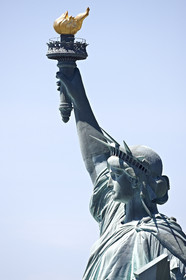 Aerial view of New York City (USA).