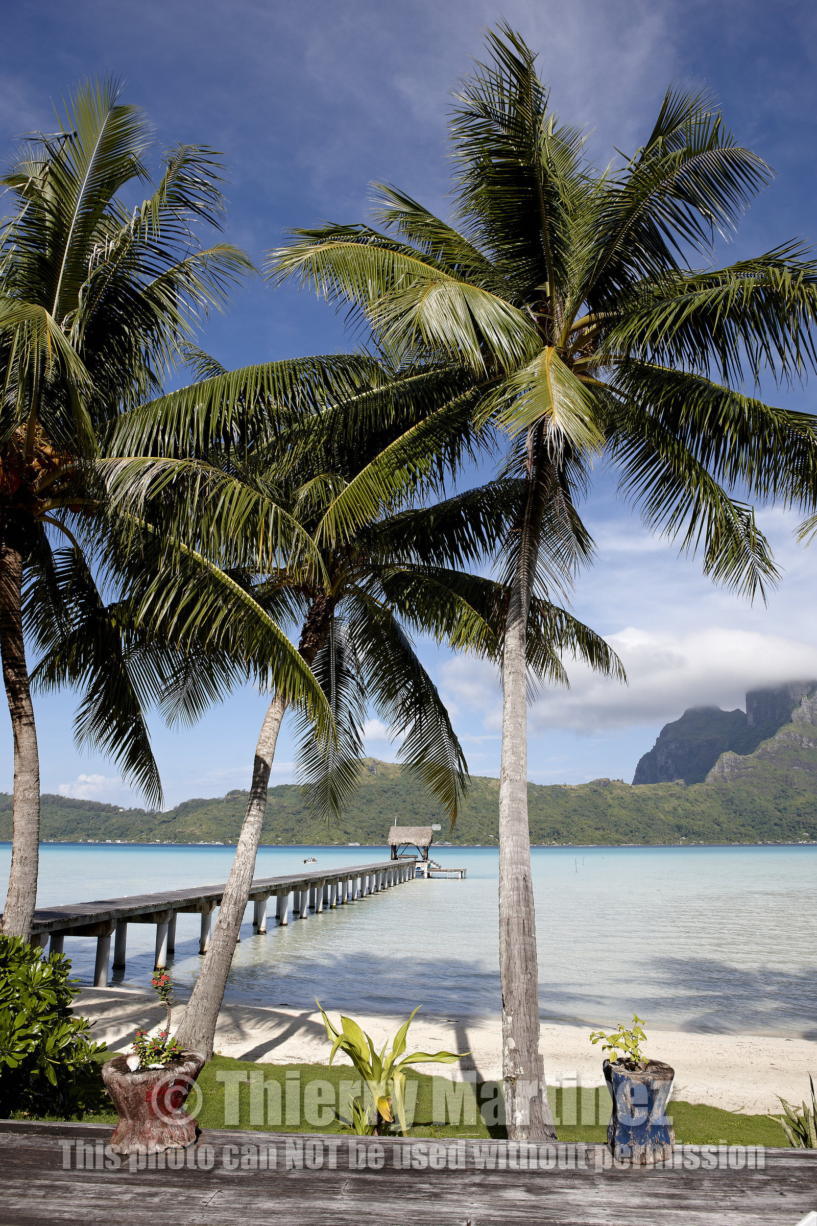 15_025873  ©ThMartinez Sea&Co.  BORA BORA - ILES SOUS LE VENT. POLYNESIE FRANCAISE .  6 Février 2015. . Bora Bora depuis Eden Beach Bora Bora..