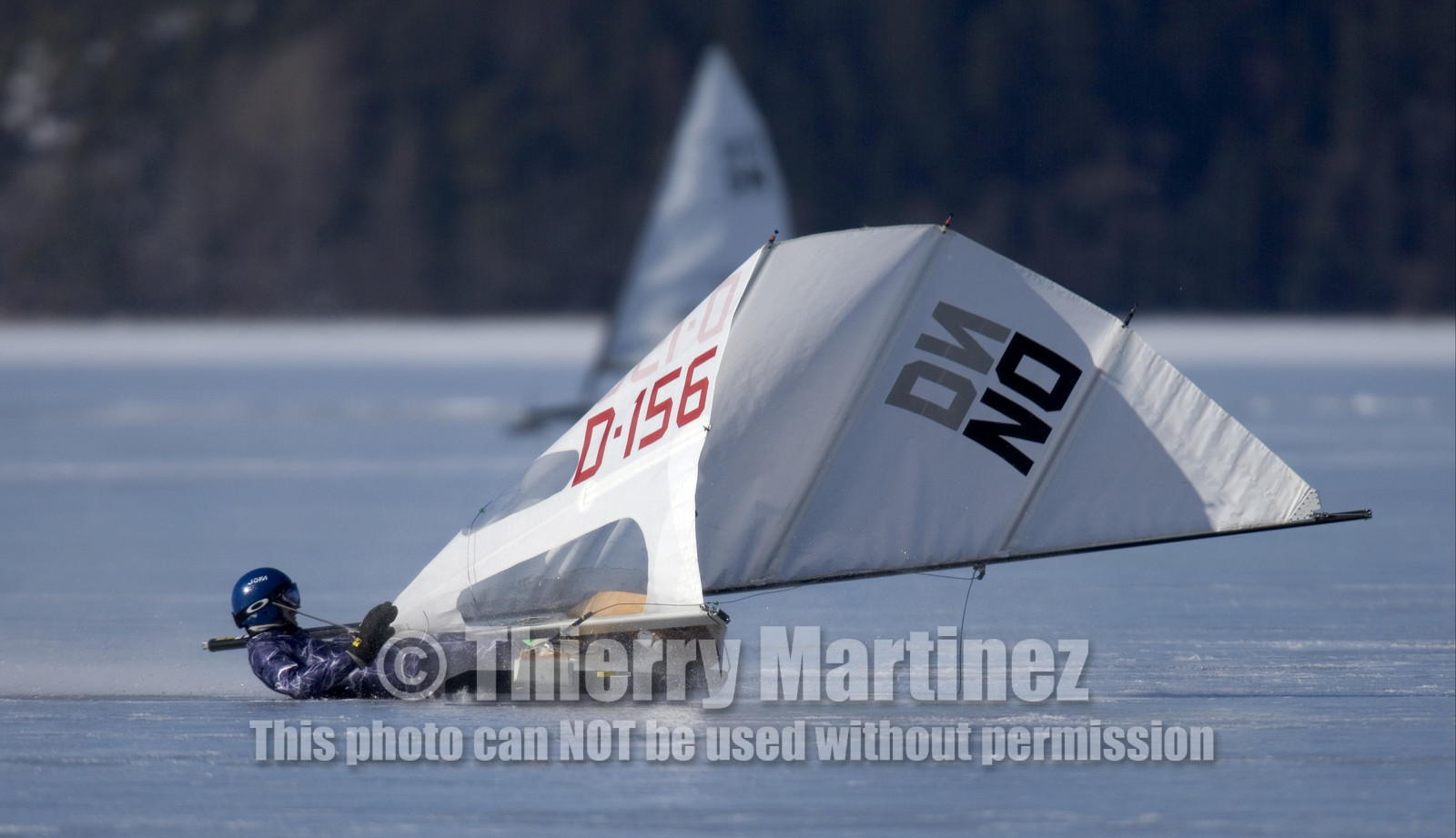 Ice Boats in Stockholm Archipelago - March 2005.