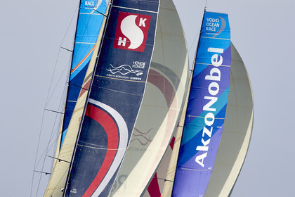 team AkzoNobel  in Volvo Ocean Race 2017-18.