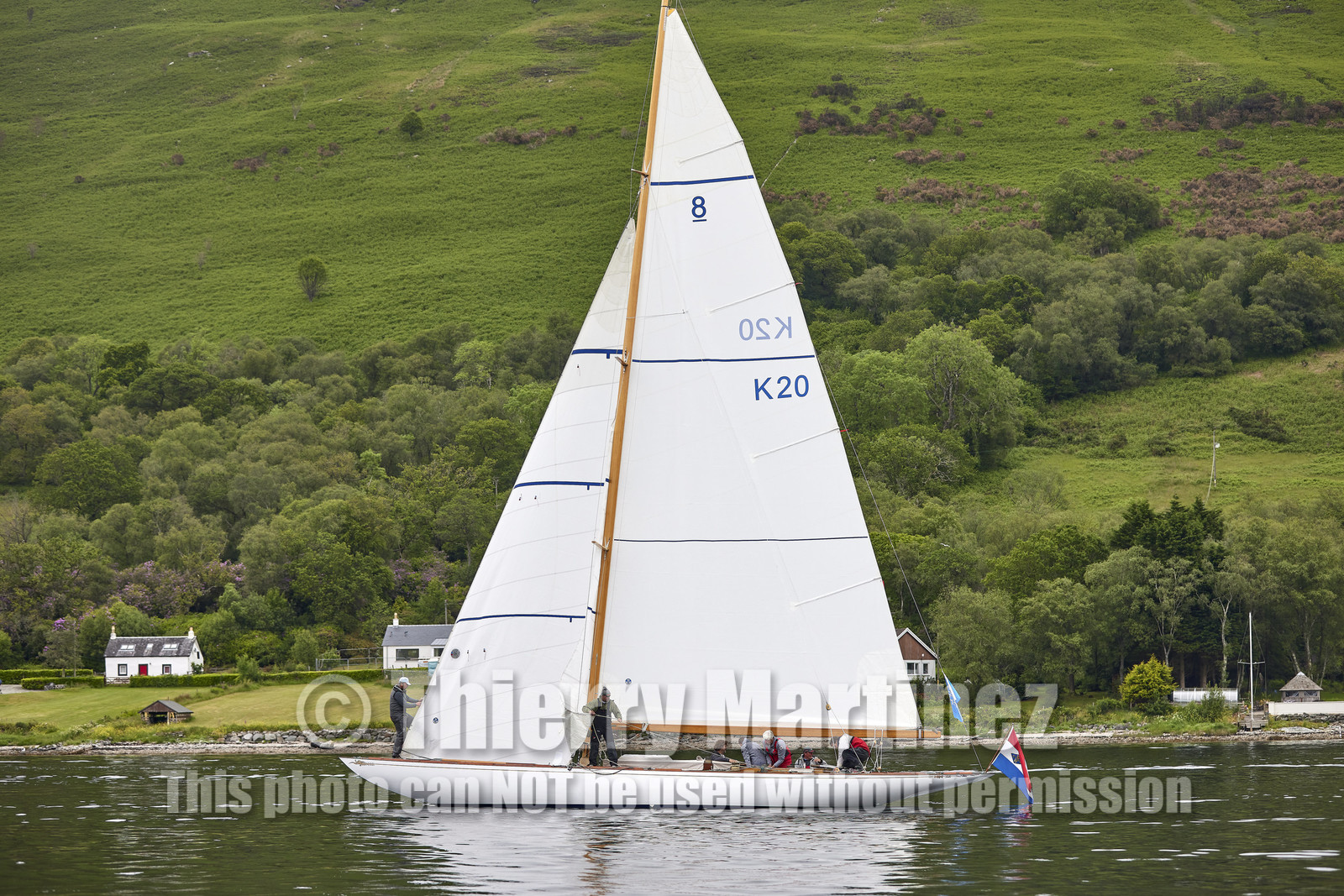 22_21748  © Thierry Martinez.FAIRLIE,SCOTLAND - UK 14th June 20222022 RICHARD MILLE FIFE REGATTA.Day 4 :ROTHESAY (ISLE OF BUTE) to PORTAVADIE.