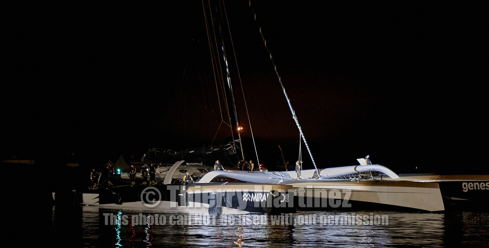 MAXI  SPINDRIFT 2 Jules Verne trophy  2015 2016 attempt.