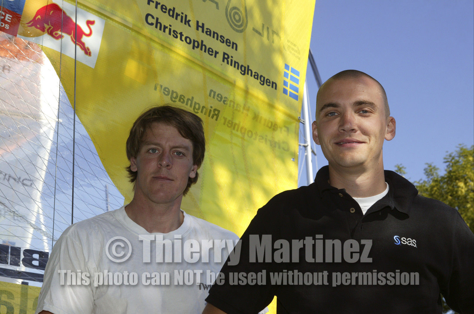 03_3019D © Th.Martinez,STOCKHOLM ARCHIPELAGO SWEDEN, 8 07 03-Archipelago Raid (2003)  Day 1.Frederik Hansen (SWE) & Christopher Ringstrand (SWE)