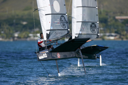 2013 US National International Moth - Kaneohe Bay - Hawaii -USA . 10-11 October 2013