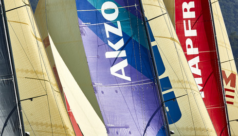 team AkzoNobel  in Volvo Ocean Race 2017-18.