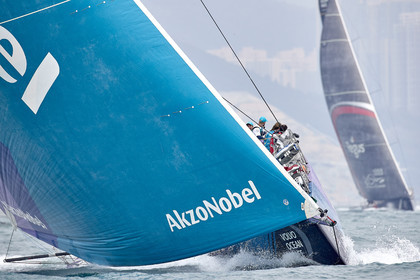 team AkzoNobel  in Volvo Ocean Race 2017-18.