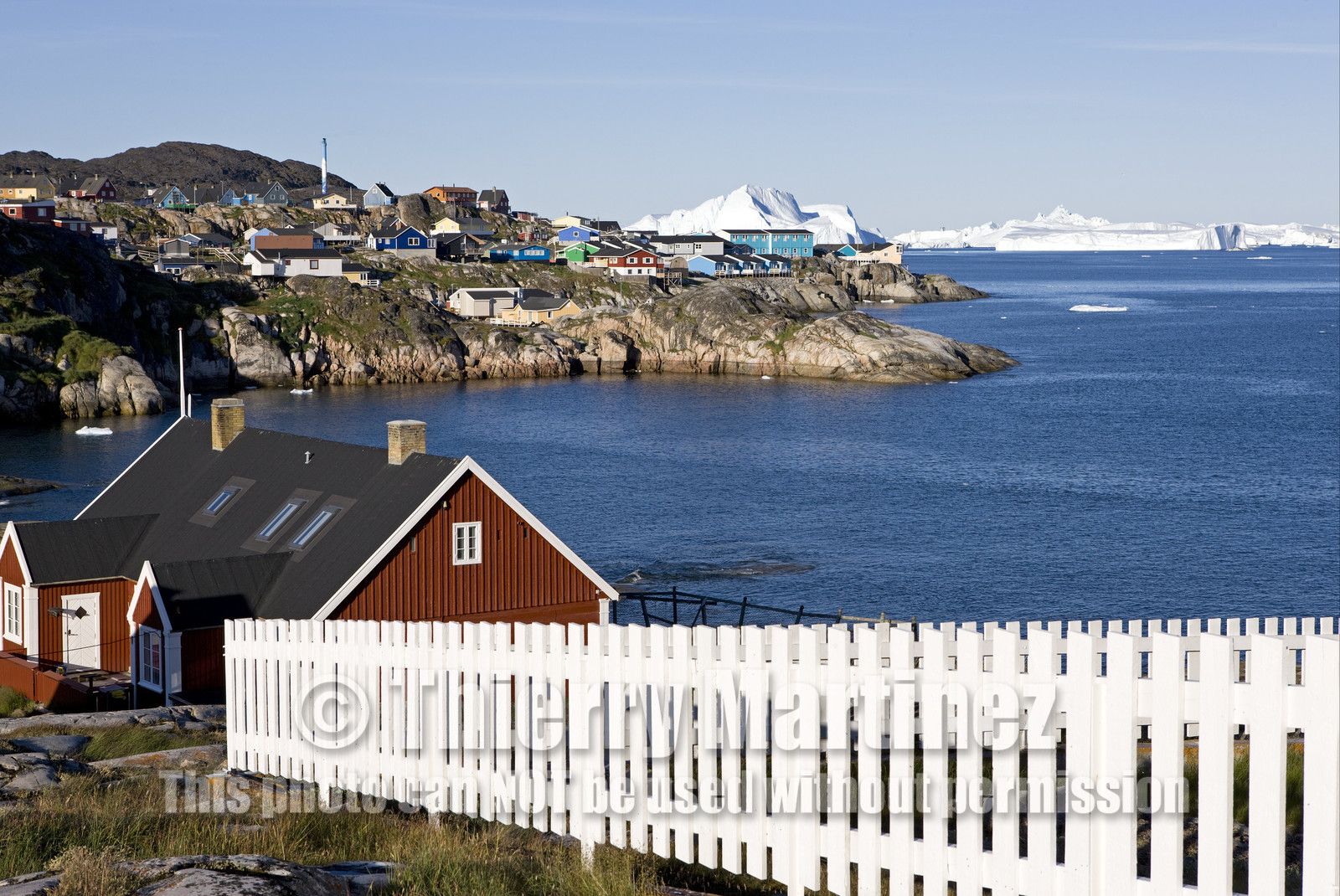 Schooner LA LOUISE sailing on west coast of Greenland.