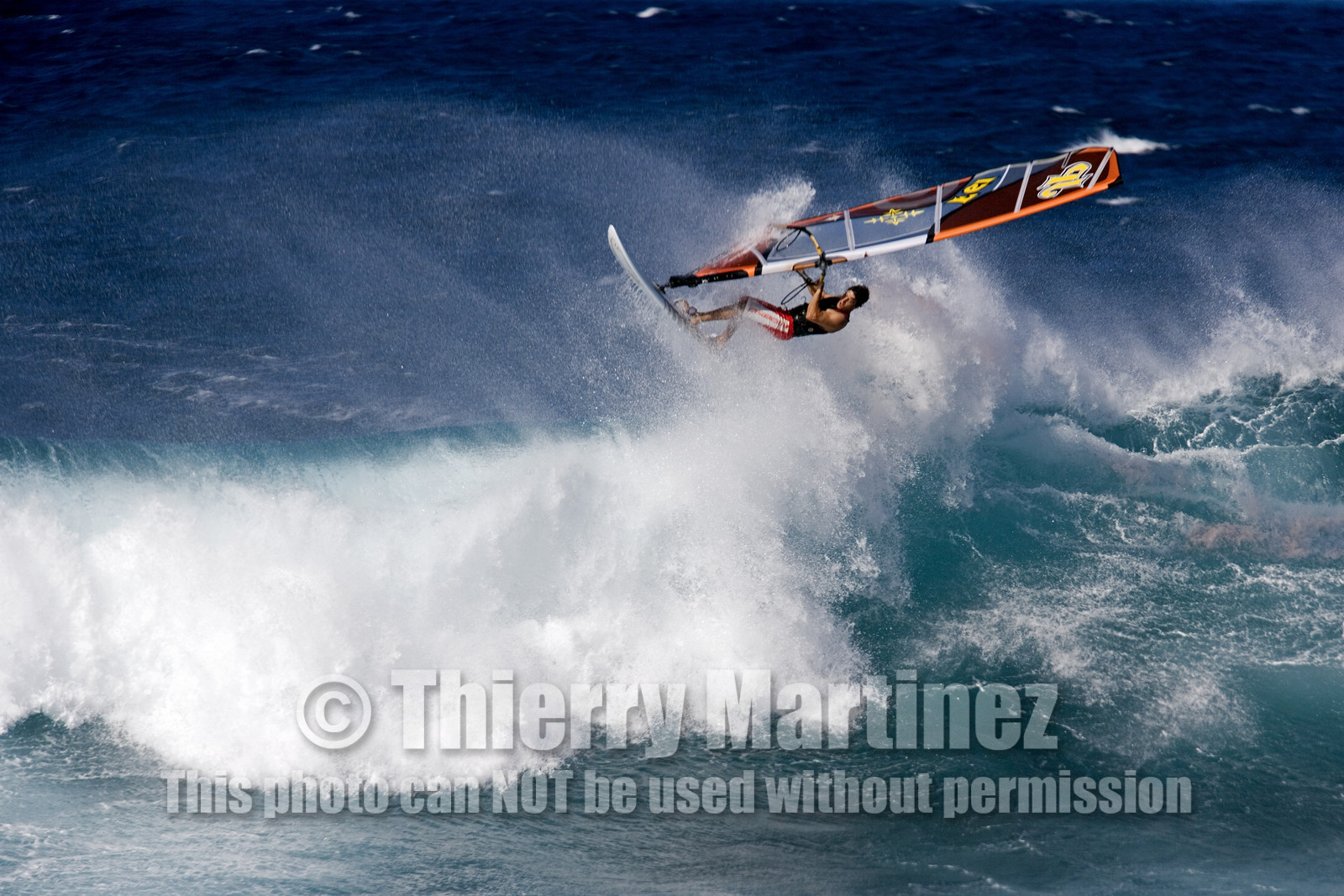 Ho'okipa beach HAWAII - USA . Jan 2007.