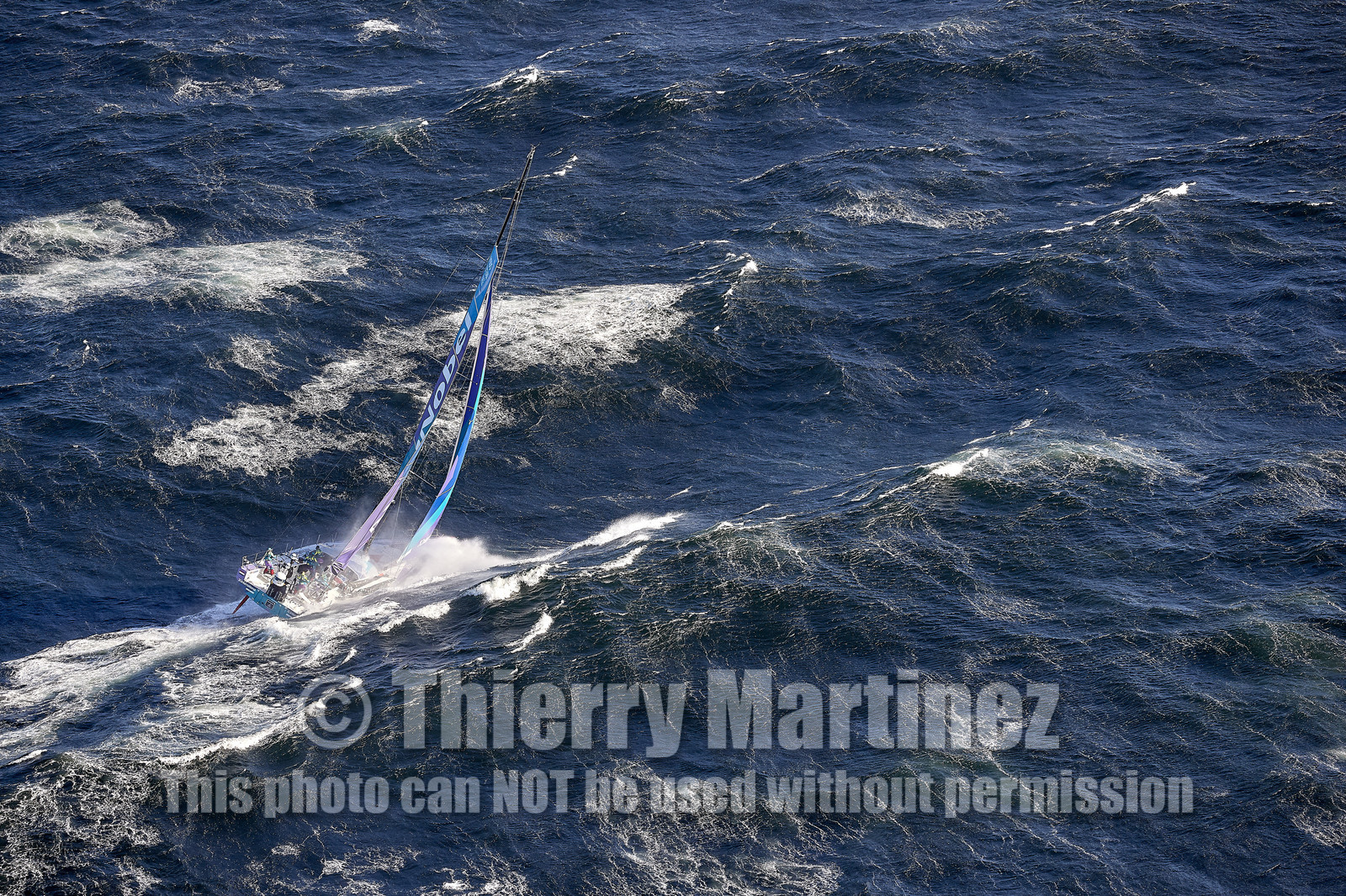 team AkzoNobel  in Volvo Ocean Race 2017-18.