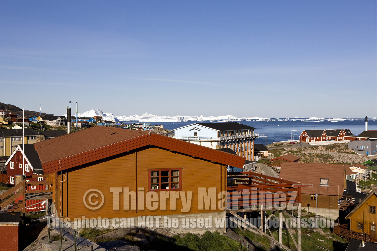 Schooner LA LOUISE sailing on west coast of Greenland.
