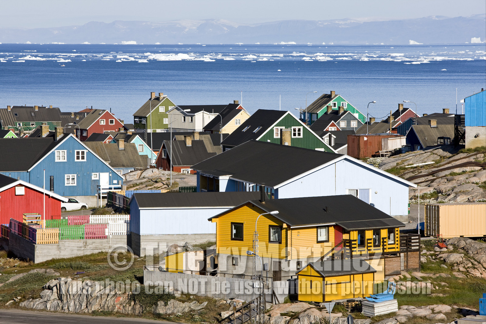 Schooner LA LOUISE sailing on west coast of Greenland.