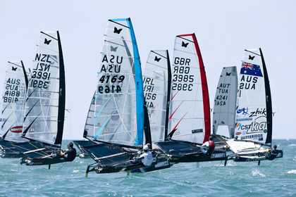 2015 McDougall + McConaghy Moth Worlds. Sorrento - VIC AUSTRALIA  . 6 16 January 2015. Organize by Sorrento Sailing Couta Boat Club.