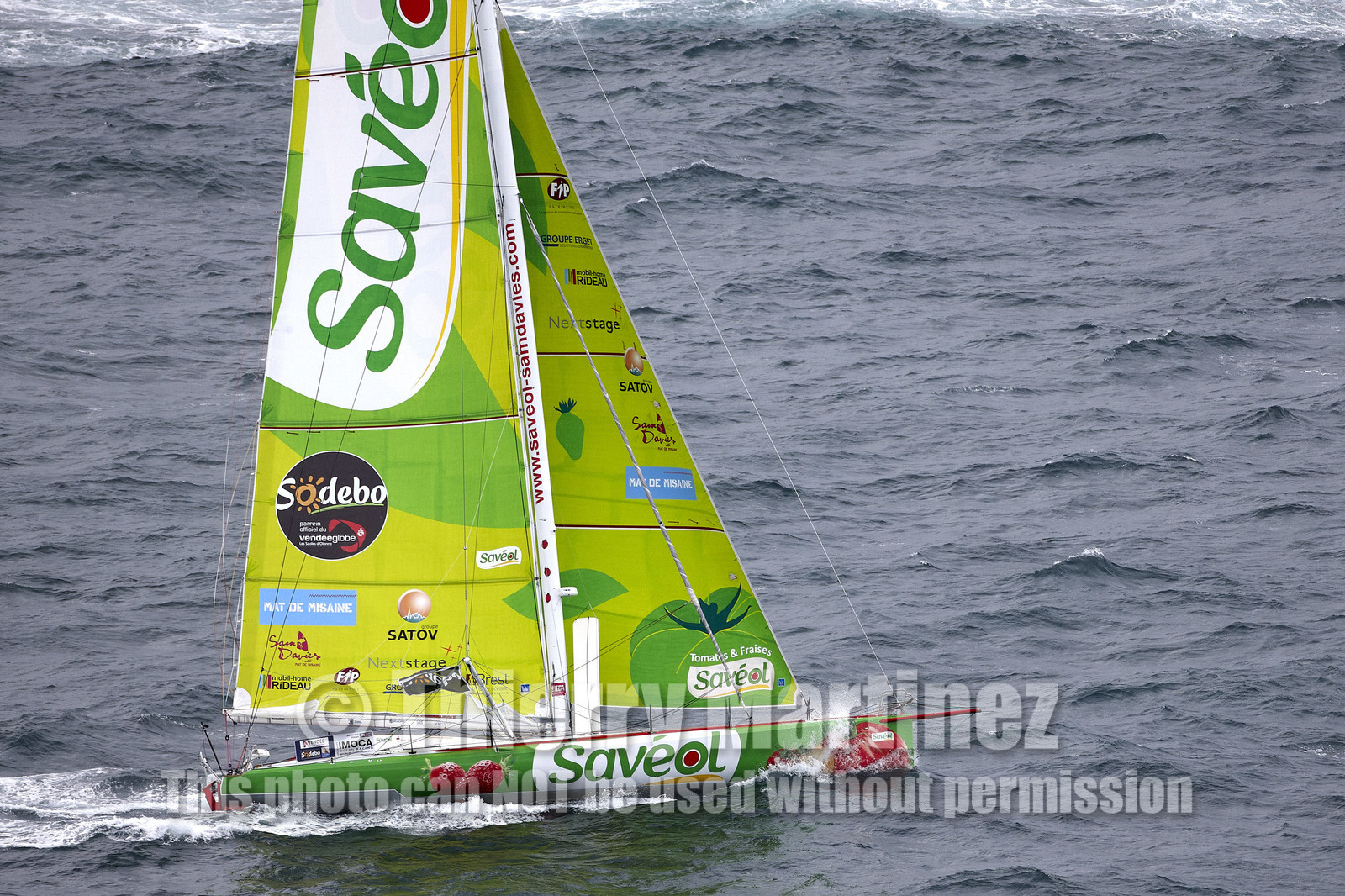 VENDEE GLOBE 2012 13 , Start  10 Nov 2012.