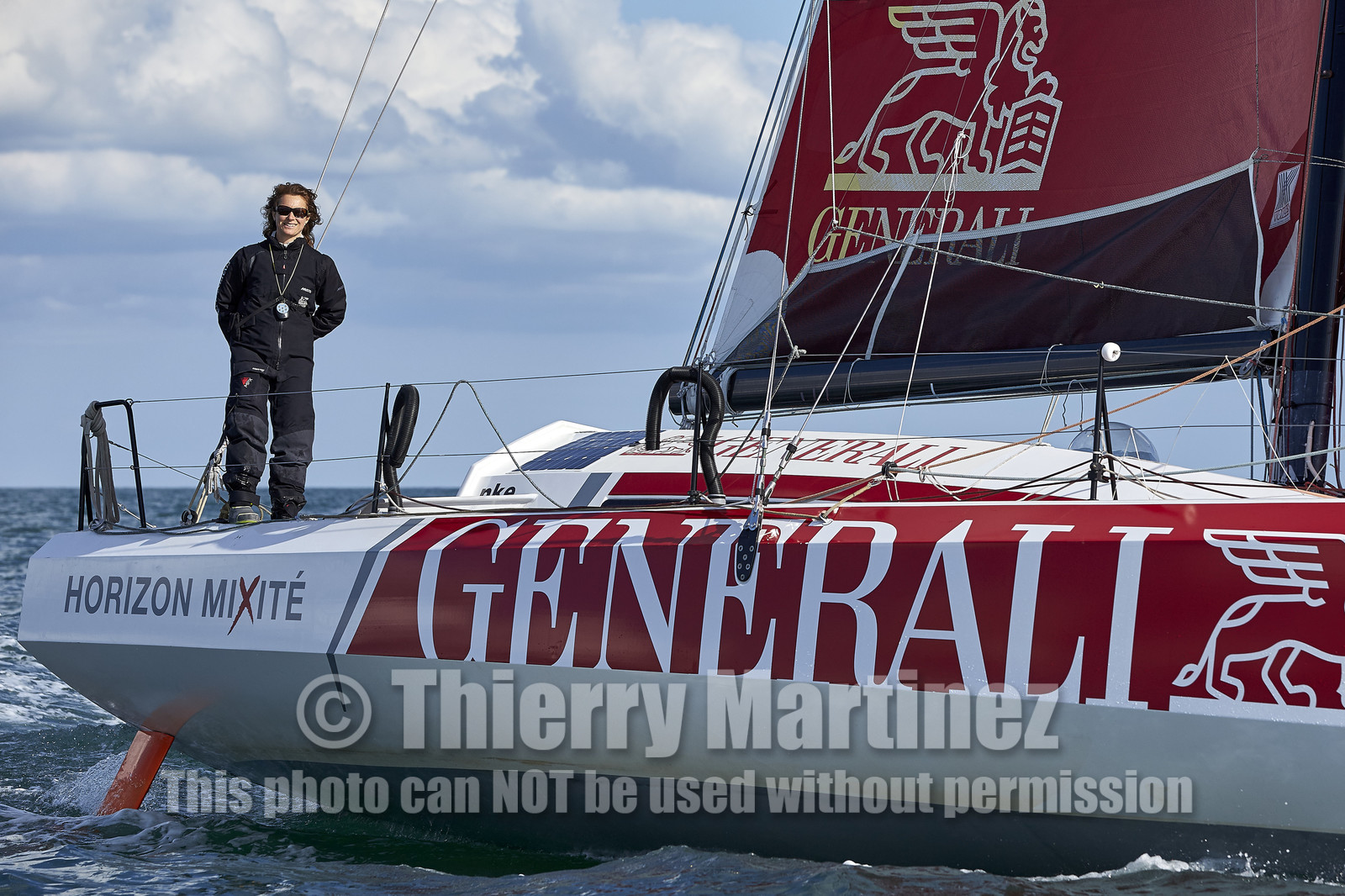 Isabelle JOSCHKE CLASS 40  GENERALI-HORIZON MIXITE