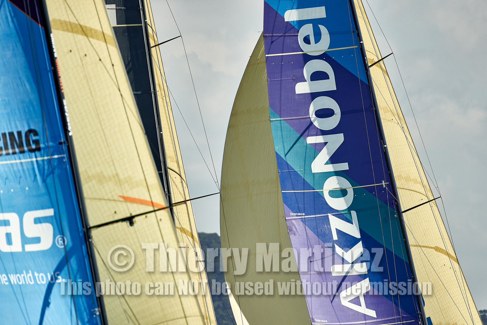 team AkzoNobel  in Volvo Ocean Race 2017-18.