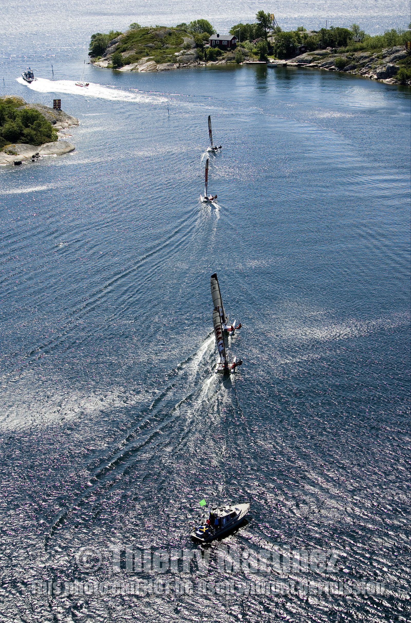 ©ThMartinez. NAGU, Finland, 28 JUNE 2006..Archipelago Raid 2006 (26-30 June 2006) Day 3-  .