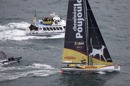 VENDEE GLOBE 2012 13 , Start  10 Nov 2012.
