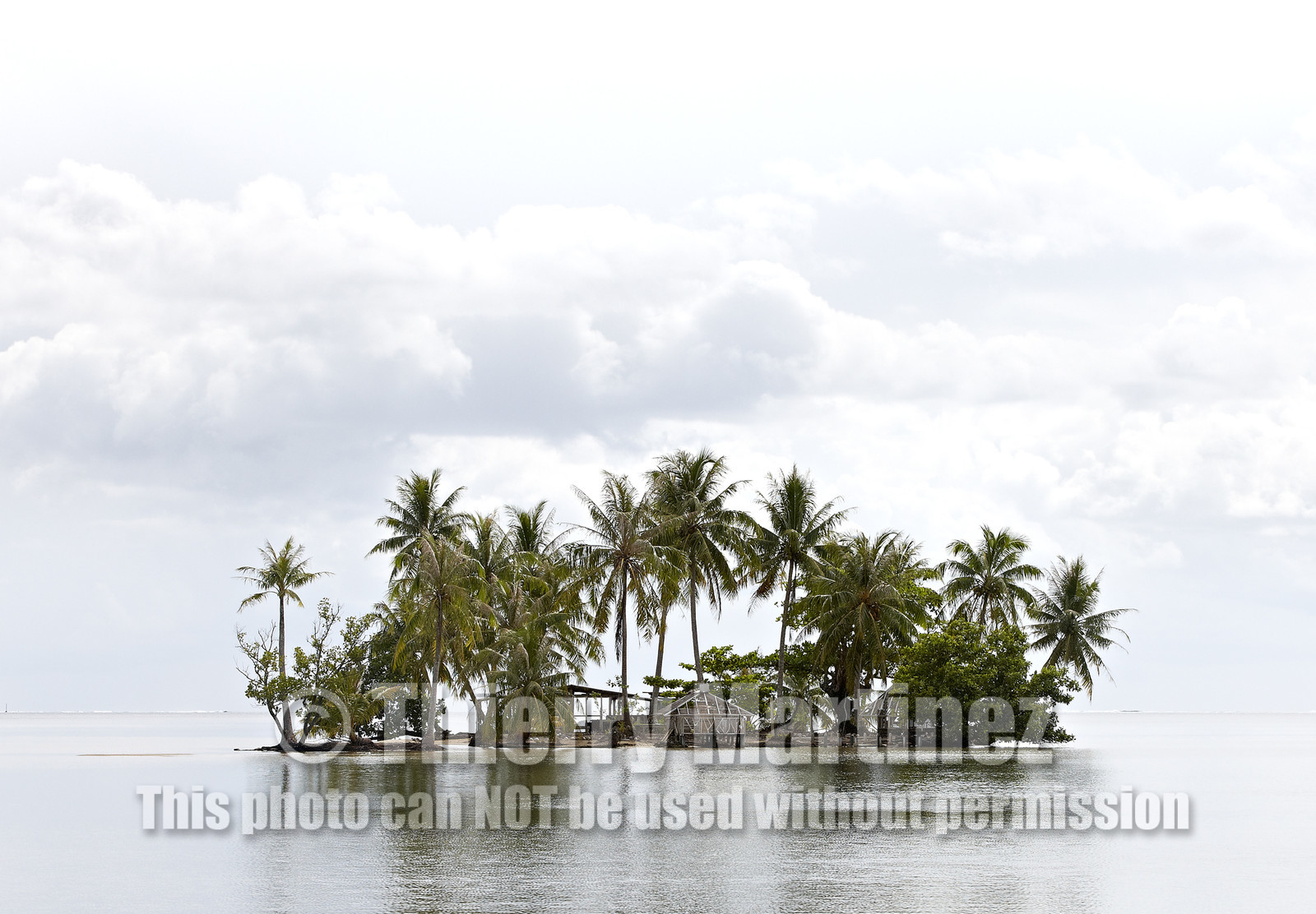 15_024426  ©ThMartinez Sea&Co.  RAIATEA - ILES SOUS LE VENT. POLYNESIE FRANCAISE .  2 Février 2015. ..MOTU dans le lagon de Raiatea.
