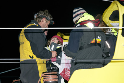 13_02082  2012 13 VENDEE GLOBE. Arrival in Les sables d'Olonne (