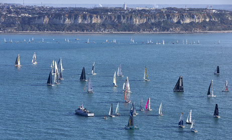 Départ Transat Jacques Vabre 2015.