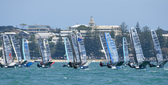 2015 McDougall + McConaghy Moth Worlds. Sorrento - VIC AUSTRALIA  . 6 16 January 2015. Organize by Sorrento Sailing Couta Boat Club.