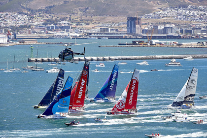 team AkzoNobel  in Volvo Ocean Race 2017-18.
