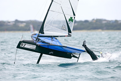 2015 McDougall + McConaghy Moth Worlds. Sorrento - VIC AUSTRALIA  . 6 16 January 2015. Organize by Sorrento Sailing Couta Boat Club.
