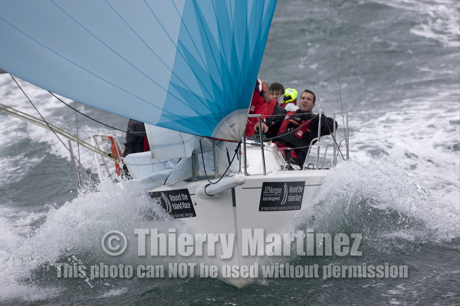 JP Morgan Asset Management Round The Island Race. 80th Anniversary race.