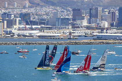 team AkzoNobel  in Volvo Ocean Race 2017-18.