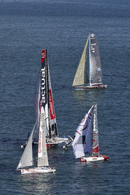 Départ Transat Jacques Vabre 2015.
