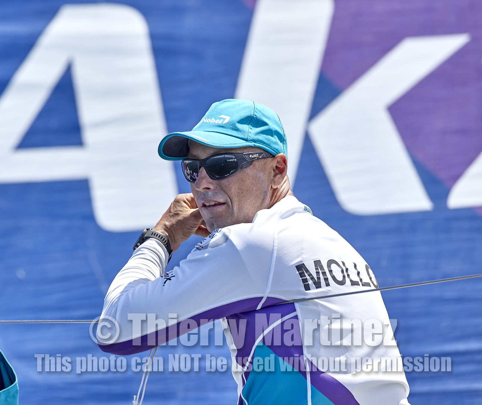 team AkzoNobel  in Volvo Ocean Race 2017-18.