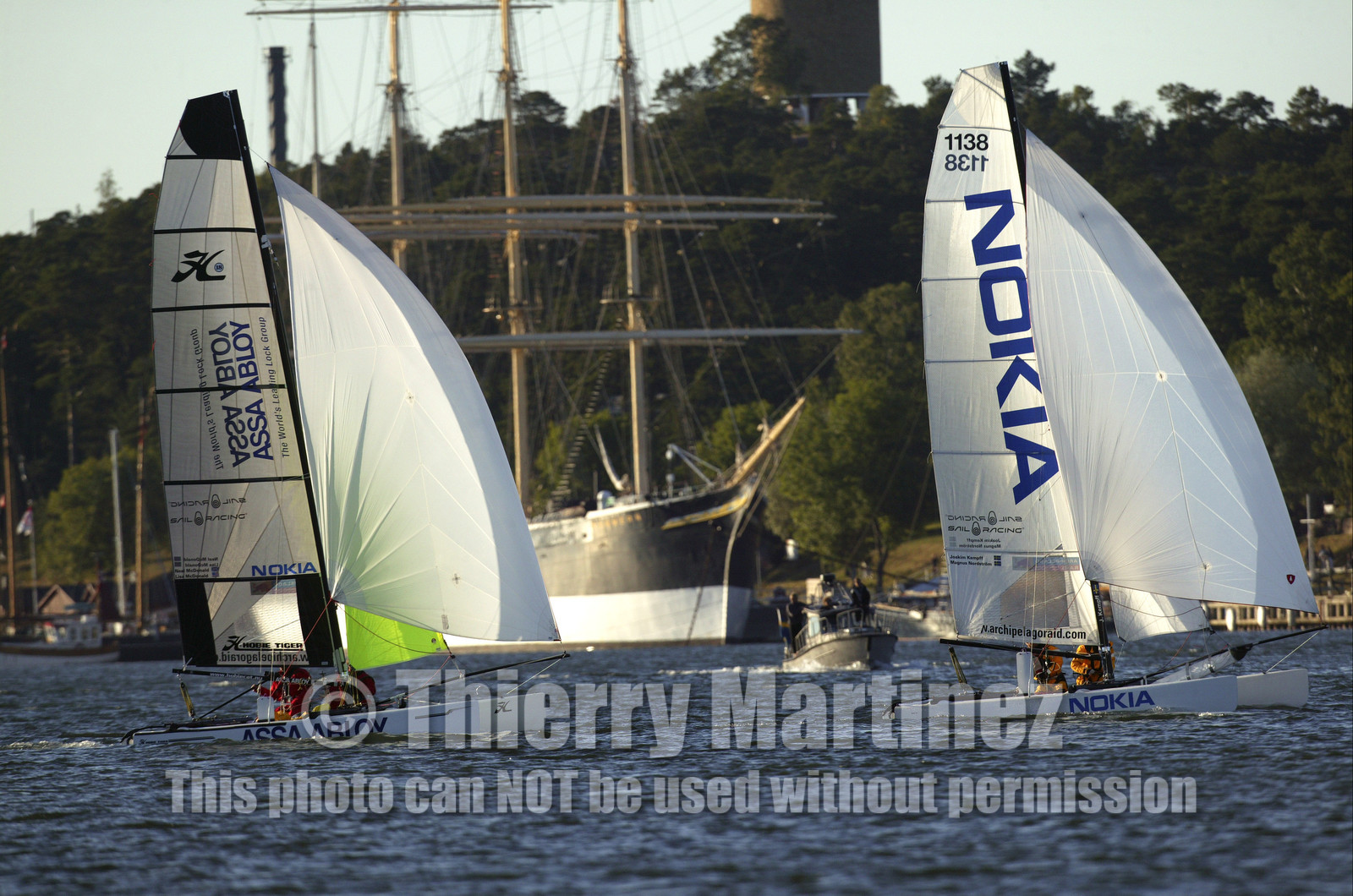 03_3208D © Th.Martinez,Mariehamn  Finland, 10 07 03-Archipelago Raid (2003). .Retsart in Mariehamn (FIN) , to Fejan (SWE)