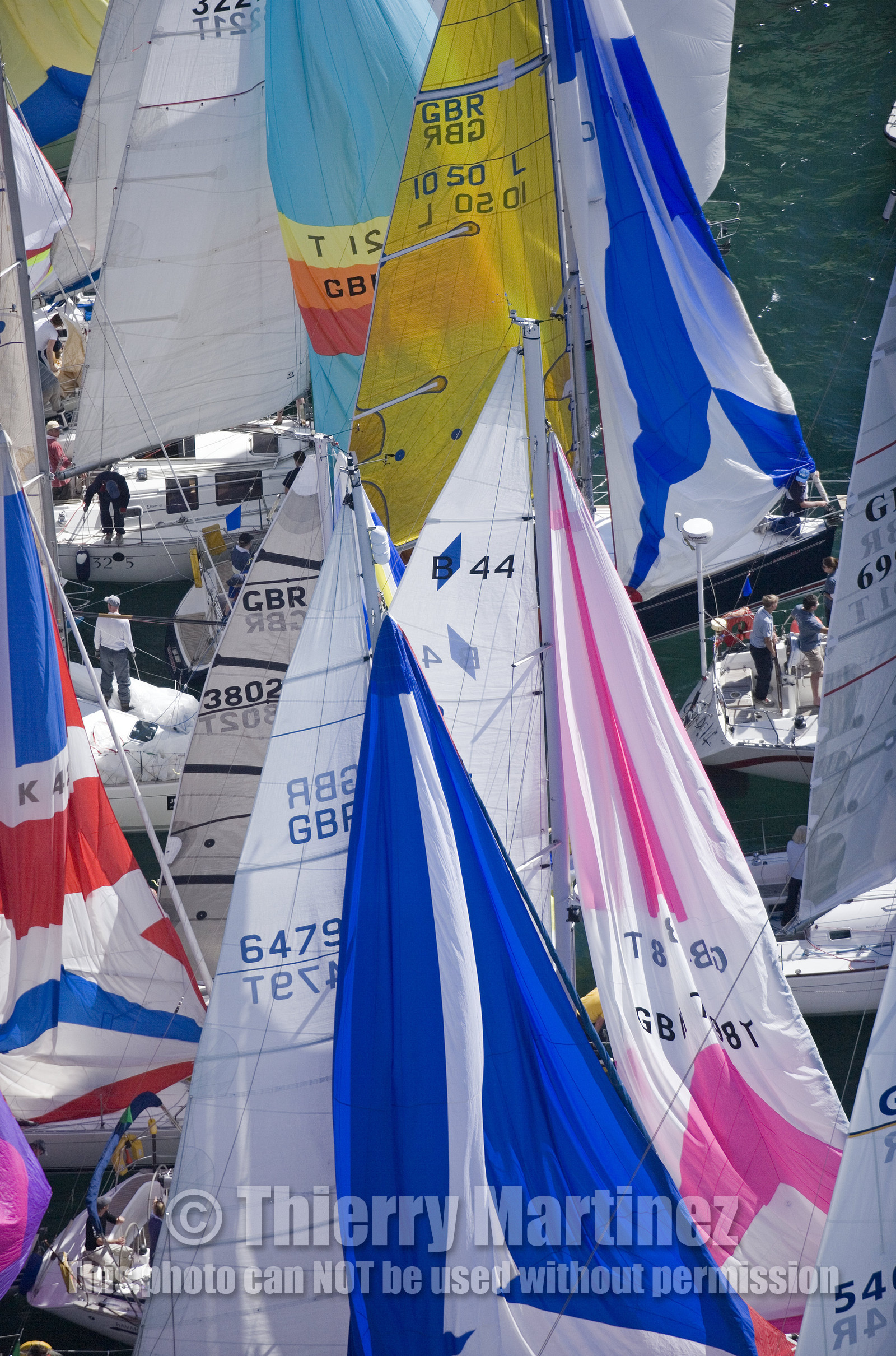ROUND THE ISLAND RACE, ISLE OF WIGHT-UK . 3  June 2006.