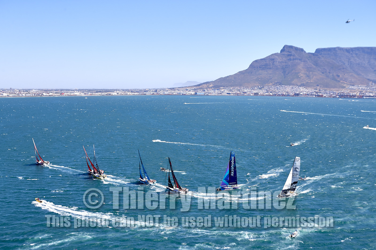 team AkzoNobel  in Volvo Ocean Race 2017-18.