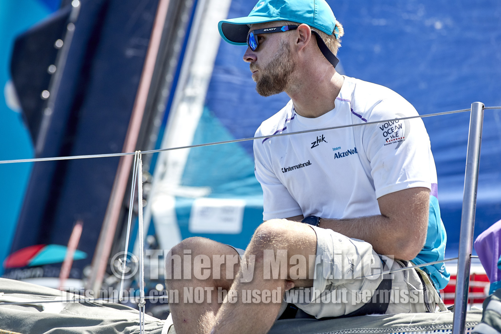 team AkzoNobel  in Volvo Ocean Race 2017-18.