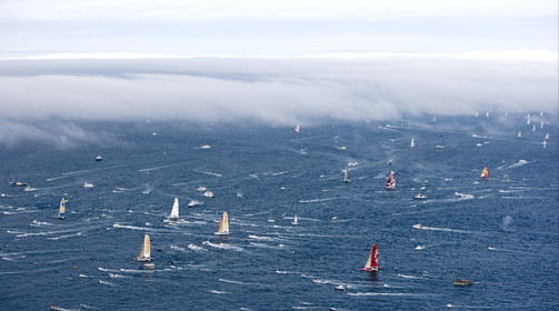 ROUTE DU RHUM Start in St Malo.Oct  2006