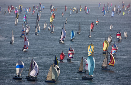 JP Morgan Asset Management Round The Island Race. 19 June 2010.