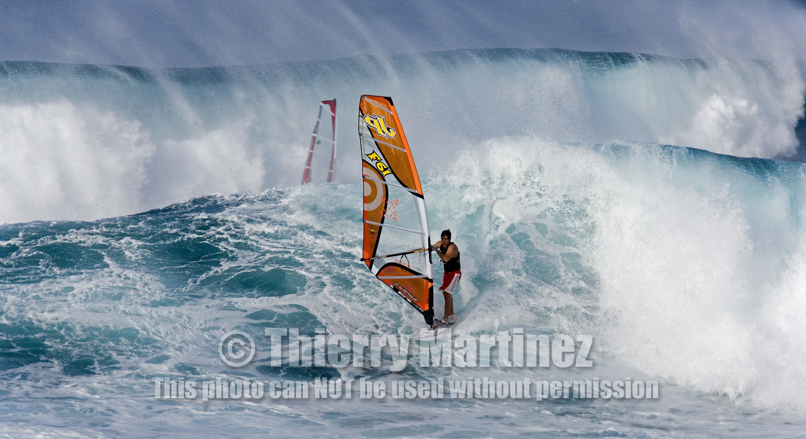 Ho'okipa beach HAWAII - USA . Jan 2007.