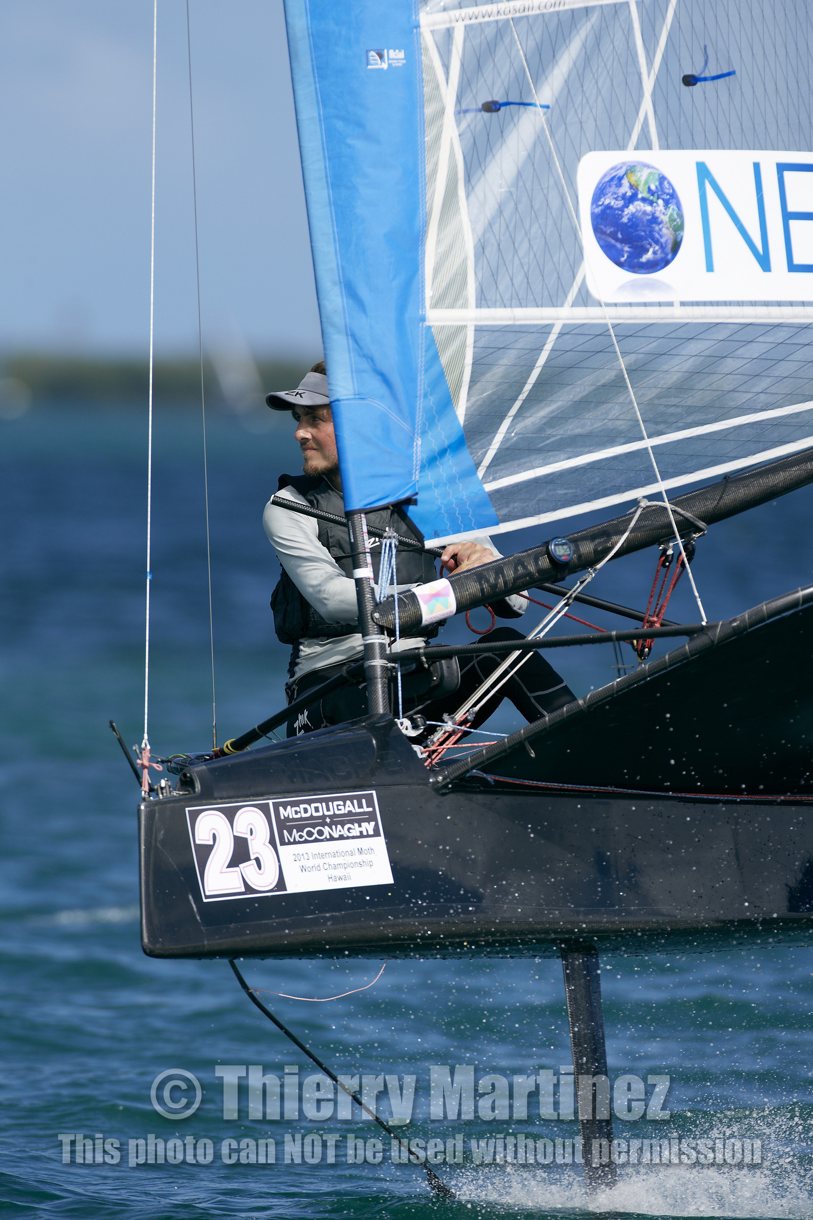 2013 US National International Moth - Kaneohe Bay - Hawaii -USA . 10-11 October 2013