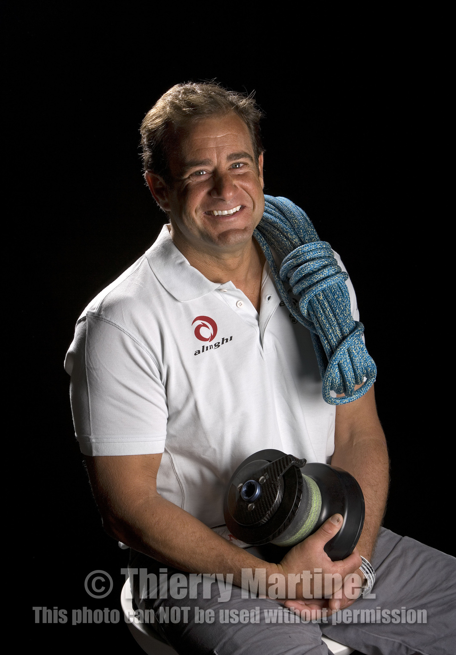 Alinghi - Valencia (Spain) April 2007..