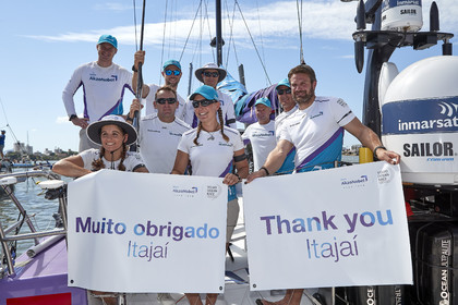 team AkzoNobel  in Volvo Ocean Race 2017-18.