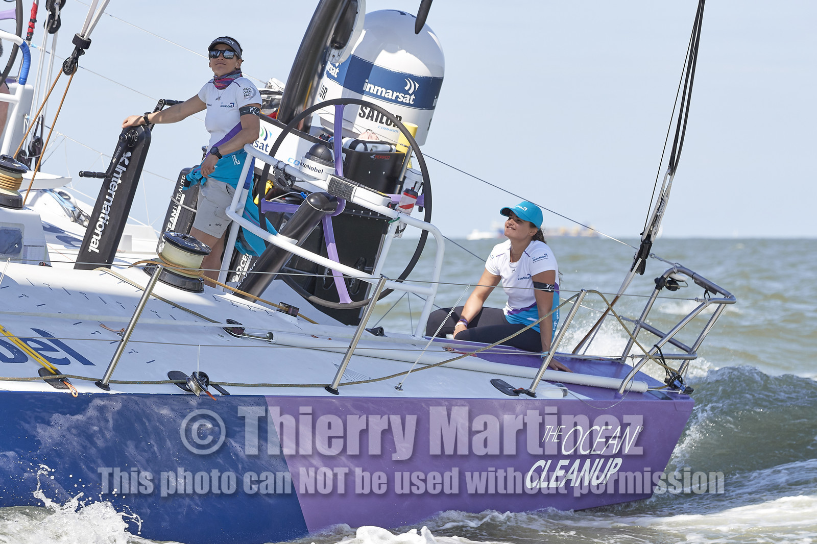 team AkzoNobel  in Volvo Ocean Race 2017-18.