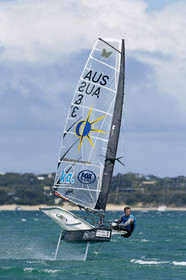 2015 McDougall + McConaghy Moth Worlds. Sorrento - VIC AUSTRALIA  . 6 16 January 2015. Organize by Sorrento Sailing Couta Boat Club.