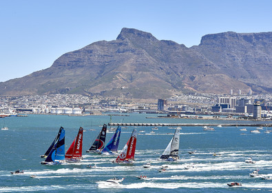 team AkzoNobel  in Volvo Ocean Race 2017-18.