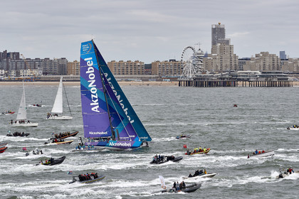 team AkzoNobel  in Volvo Ocean Race 2017-18.