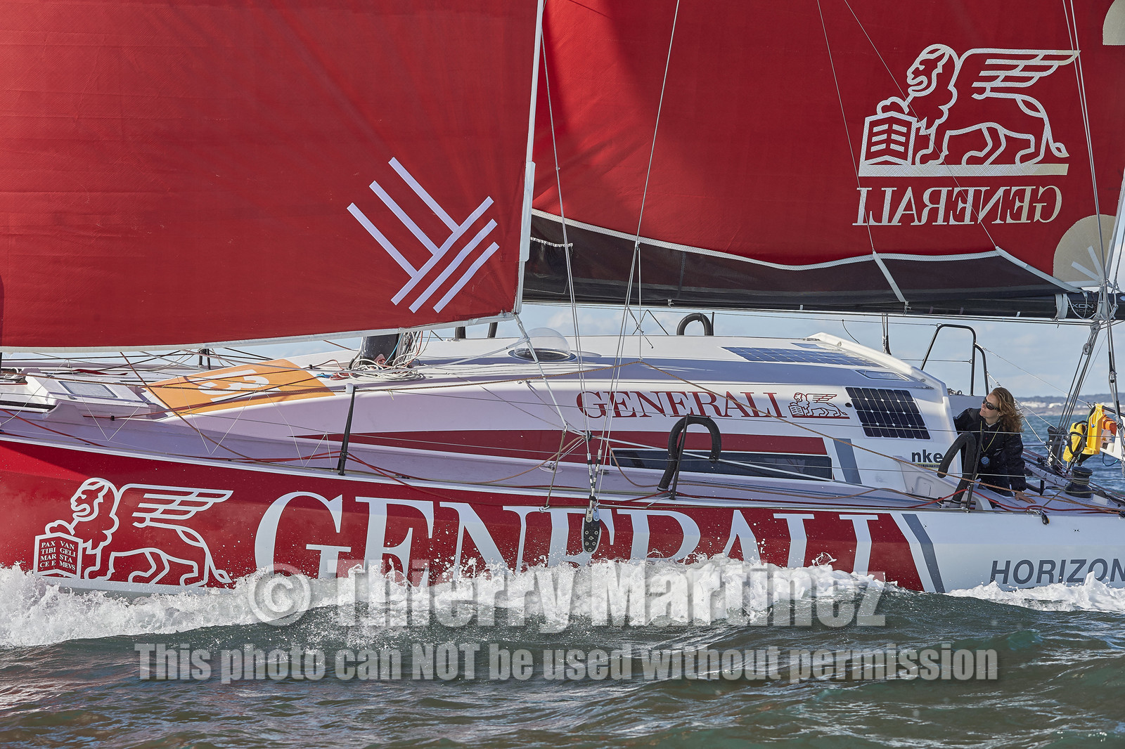 Isabelle JOSCHKE CLASS 40  GENERALI-HORIZON MIXITE